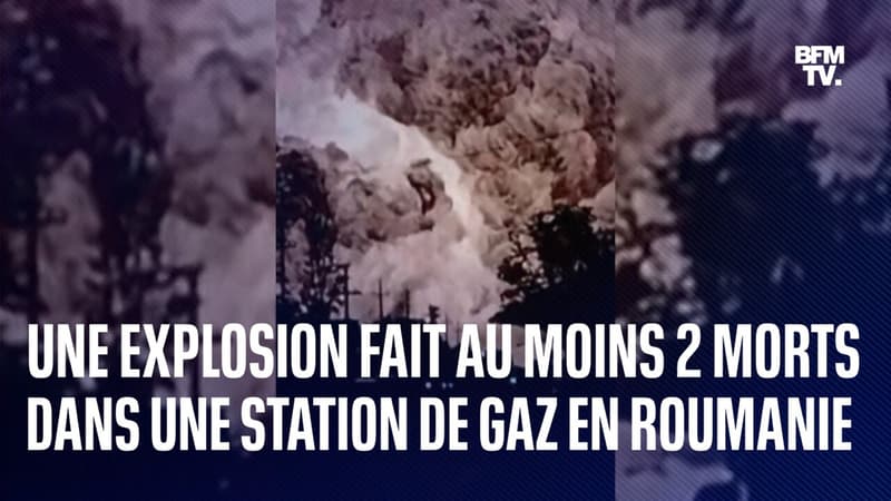 Cette énorme explosion a fait au moins 2 morts dans une station de gaz en Roumanie