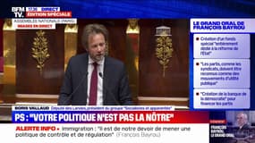 Boris Vallaud (PS): "Que préférez-vous: la laisse des maîtres chanteurs du Rassemblement national ou la responsabilité républicaine au prix de négociations exigeantes avec la gauche ?"
