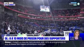 Justice : 8 à 10 mois de prison pour des supporters de l'OL après des incidents face à Strasbourg