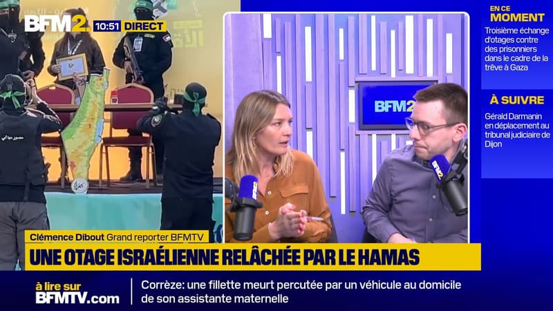 La soldate israélienne Adam Berger a été libérée par le Hamas ce jeudi