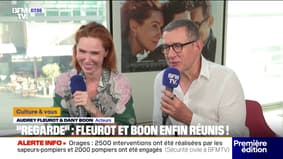 Audrey Fleurot. Dany Boon gathered in the film "Look at"at the cinema on September 17th next jean-baptiste guégan, vocal lookalike johnny