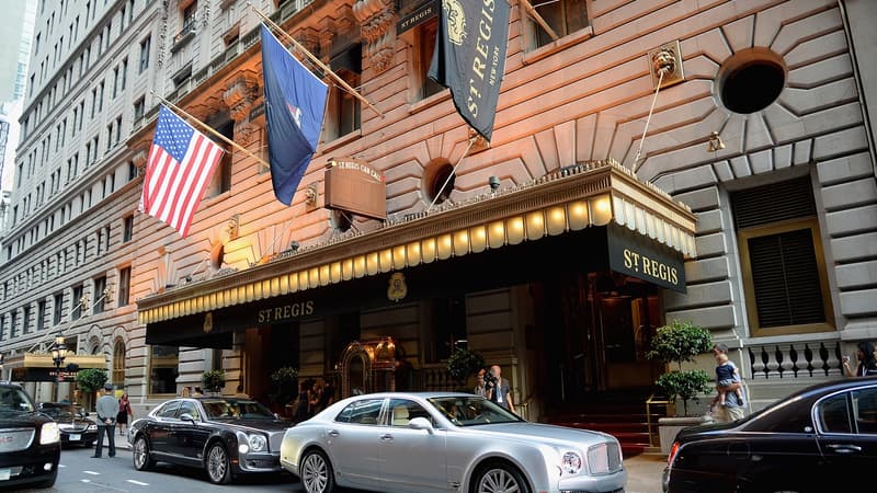 Starwood est notamment propriétaire de l’hôtel St Regis de New York, photographié ici en 2014.