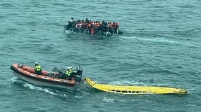 Migrants secourus le 20 juillet dans le delta du Pas-de-Calais