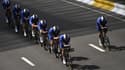 Un contre-la-montre par équipe sur le Tour de France 2019