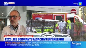 Cinq ans après le confinement: les soignants alsaciens se remémorent