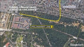Le projet de prolongement de la ligne 1 prévoit le déboisement de deux hectares du bois de Vincennes.