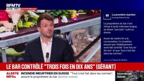 Incendie à Crans-Montana: le bar avait été contrôlé "trois fois en dix ans", selon le propriétaire du bar (presse suisse)