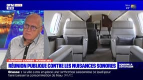 Raymon Grinneiser, président de l'ADNA, pointe l'ensemble des nuisances engendrées par le trafic aérien