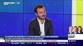 Guillaume Gady (Ancoris) : Les implantations industrielles baissent en France au premier semestre - 06/09