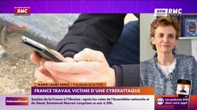 La présidente de la CNIL revient sur la cyberattaque qui a touché le site France Travail