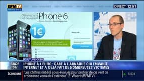 Des iPhone à 1 euro: gare aux arnaques !