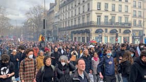 Manifestation à Paris le 23 mars (photo d'illustration).