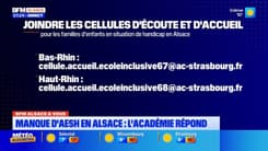 BFM Alsace et vous: la réponse de l'académie face au manque d'AESH