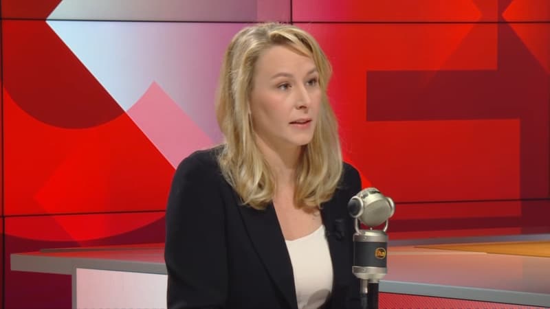 Marion Maréchal le jeudi 1er février 2024 sur RMC et BFMTV