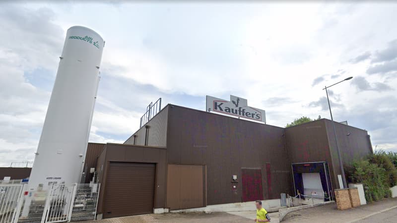 L'usine de produits régionaux Kauffer's à Brumath (Bas-Rhin)