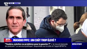 Pr Philippe Amouyel: "Si vous n'avez pas de masque FFP2, vous pouvez mettre un masque chirurgical et un masque en tissu"