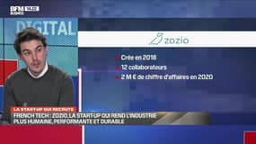 La start-up qui recrute: Zozio, la start-up qui rend l'industrie plus humaine, performante et durable - 10/04