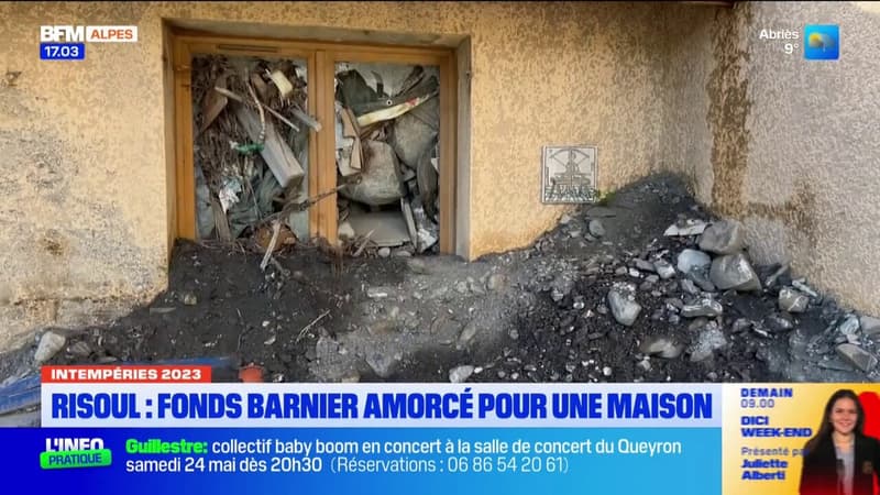 Risoul: le fonds Barnier amorcé pour une maison détruite par les intempéries