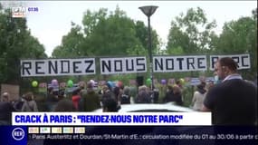 Crack à Paris: nouvelle manifestation des riverains des jardins d'Eole