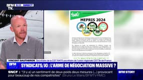 Vincent Gautheron (secrétaire de la CGT RATP) sur les préavis de grève pendant les JO: "Avec les JO, on nous refait le coup du Covid, on rejoue cette sensibilité sur les premiers de cordée, ceux qui sont indispensables"