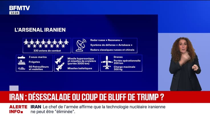 Tensions entre l'Iran et les États-Unis: quel est l'état des forces iraniennes?