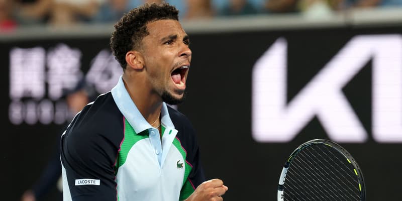  La joie du Français Arthur Fils, qualifié pour le 2e tour de l'Open d'Australie le 12 janvier 2024