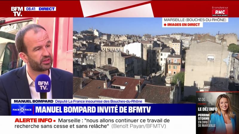 Manuel Bompard, député LFI des Bouches-du-Rhône: 