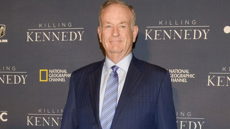Bill O'Reilly, présentateur phare de Fox News, lors de la première de "Killing Kennedy" à Washington en 2013 
