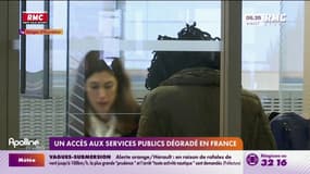 Un accès aux services publics dégradé en France