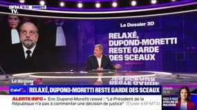 Relaxé, Dupond-Moretti reste garde des Sceaux - 29/11