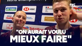 Mondiaux de badminton : “C’est dingue, mais on aurait voulu mieux faire”, Delrue et Gicquel en bronze !