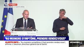 Jérôme Salomon: "Le virus est toujours là"