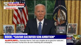 Joe Biden sur la présidentielle américaine: "Il va falloir choisir entre l'espoir et la haine"
