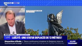 Aux Sables-d'Olonne, la statue de Saint-Michel déplacée de "quelques mètres" au nom de la laïcité