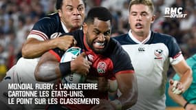 Mondial rugby : L'Angleterre cartonne les États-Unis, le point sur les classements