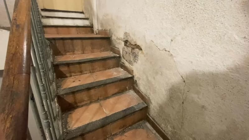 Aubagne: des habitants désemparés s'inquiètent du risque d'effondrement de leur immeuble
