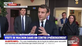 Emmanuel Macron: "Il y a une mobilisation extraordinaire pour accueillir les personnes en détresse"