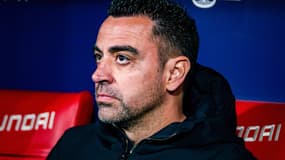 L'entraîneur du Barça Xavi