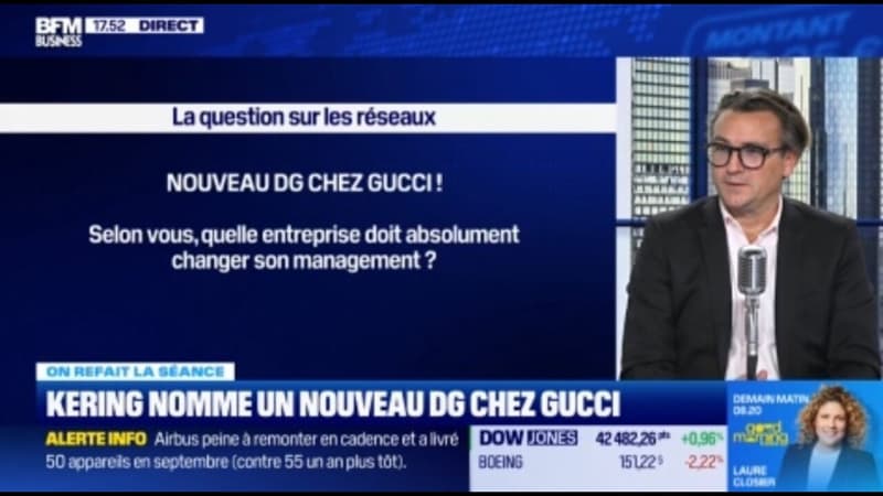 Gucci change de Directeur Général