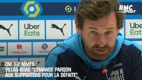 OM 1-2 Nîmes : Villas-Boas "demande pardon aux supporters pour la défaite"