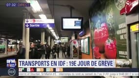 Grève des transports: quelle est la situation sur le RER A ce lundi matin?