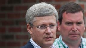 Le Premier ministre canadien, Stephen Harper, le 7 juillet 2013.