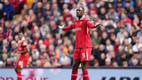 Ibrahima Konaté à Anfield, le 13 avril 2025