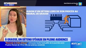 Grasse: un détenu s'évade lors de son procès au tribunal