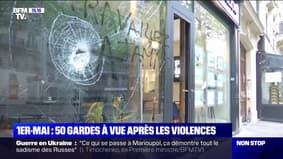 Violences du 1er-Mai: les commerçants déplorent les dégâts  
