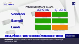 Auvergne-Rhône-Alpes: trafic chargé ce vendredi et ce lundi