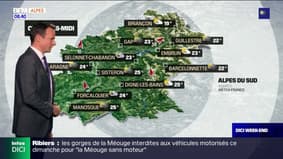 Météo Alpes du Sud: des orages ce dimanche après-midi, jusqu'à 23°C à Gap et 25°C à Manosque 