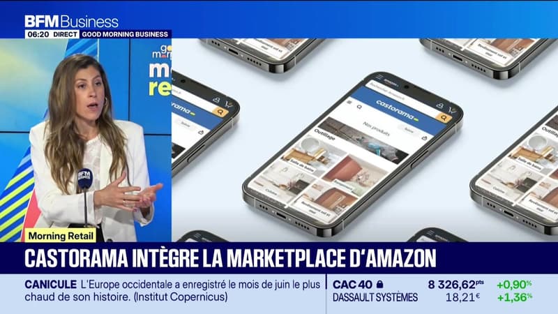 Morning Retail : Castorama intègre la marketplace d'Amazon, par Eva Jacquot - 10/07