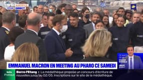Marseille: Emmanuel Macron en meeting au Pharo ce samedi