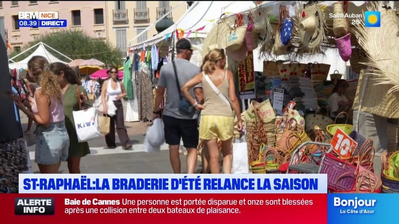 À Saint-Raphaël, la braderie d'été relance la saison estivale